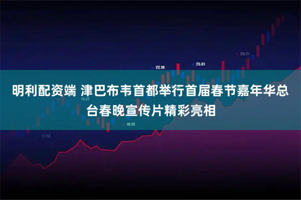 明利配资端 津巴布韦首都举行首届春节嘉年华总台春晚宣传片精彩亮相